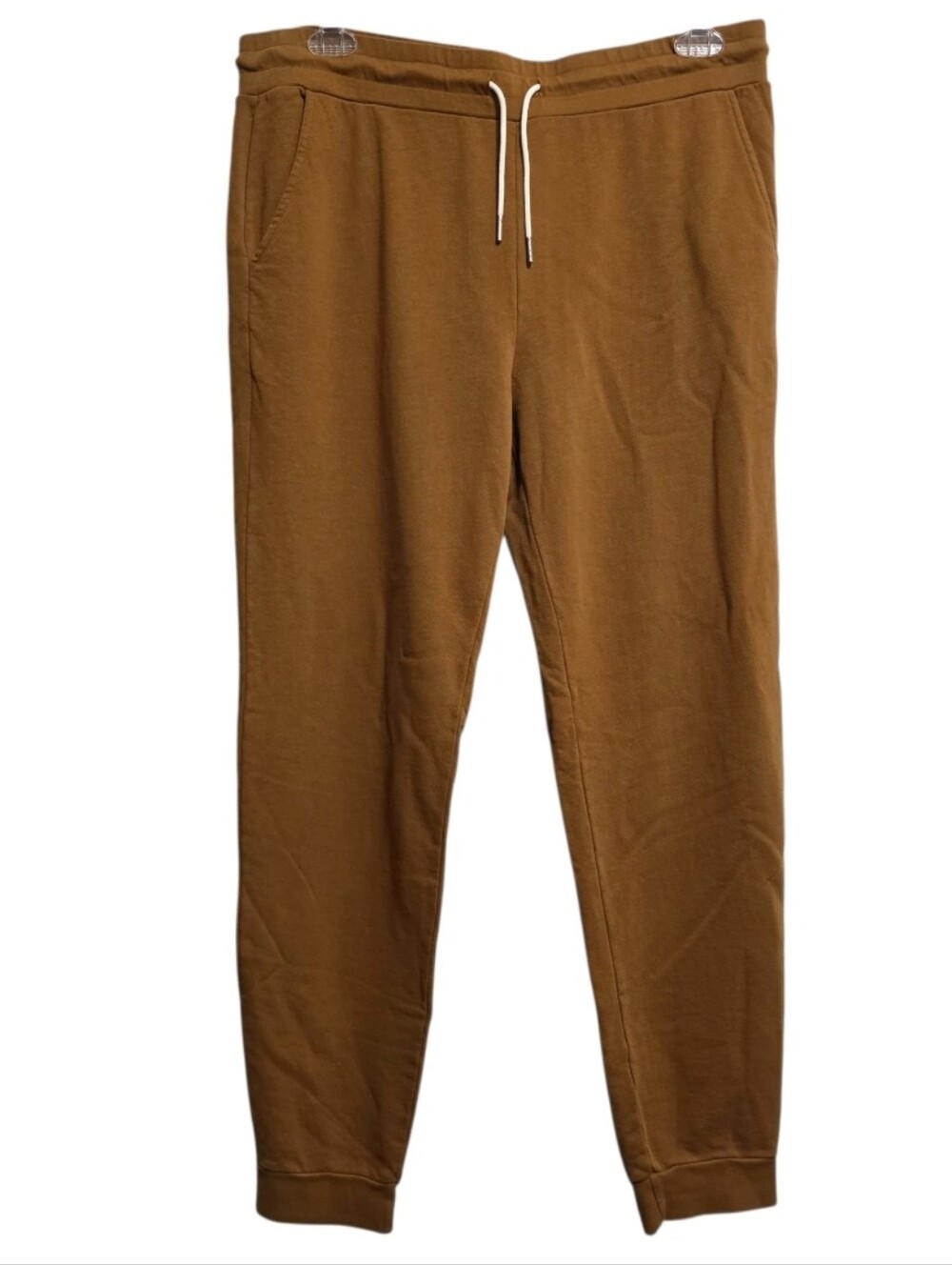 MATE The Label XL Organic Cotton Brown Jogger Sweatpants Made USA